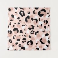 Abstract modern leopard seamless pattern. Animals