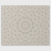 Abstract modern mosaic kaleidoscopic tile pattern geschenkpapier (Flach)