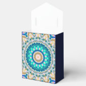 Abstract modern mosaic kaleidoscopic tile pattern geschenkschachtel (Geöffnet)
