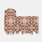 Abstract modern mosaic kaleidoscopic tile pattern geschenkschachtel (Ungefaltet)