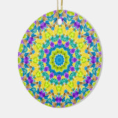 Abstract modern mosaic kaleidoscopic tile pattern keramik ornament (Links)