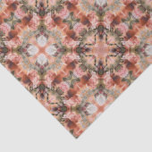 Abstract modern mosaic kaleidoscopic tile pattern seidenpapier (Ausschnitt)