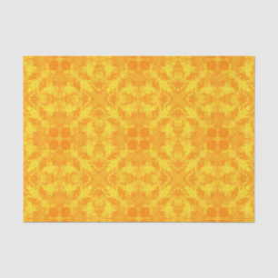 Abstract modern mosaic kaleidoscopic tile pattern seidenpapier