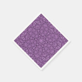 Abstract modern mosaic kaleidoscopic tile pattern serviette (Ecke)