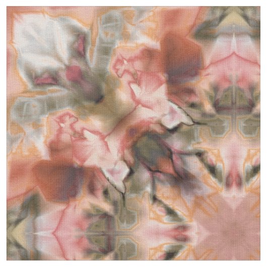 Abstract modern mosaic kaleidoscopic tile pattern stoff (Nahaufnahme)