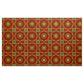 Abstract modern mosaic kaleidoscopic tile pattern stoff (Yard (91,4 cm))