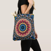 Abstract modern mosaic kaleidoscopic tile pattern tasche (Von Nahem)