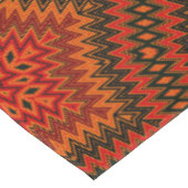 Abstract modern mosaic kaleidoscopic tile pattern tischdecke (Schrägansicht)