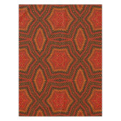 Abstract modern mosaic kaleidoscopic tile pattern tischdecke (Vorderseite)
