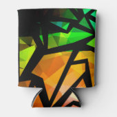 Abstract modern polygonal graffiti geometrical dar dosenkühler (Vorderseite)