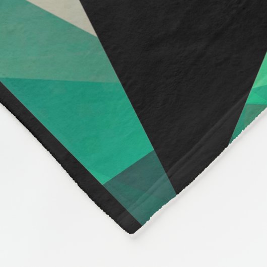 Abstract modern polygonal graffiti geometrical dar fleecedecke (Ecke)