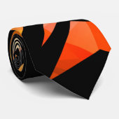 Abstract modern polygonal graffiti geometrical dar krawatte (Gerollt)