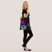 Abstract modern polygonal graffiti geometrical dar tasche (Am Model)