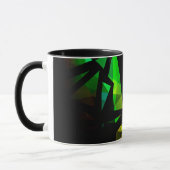 Abstract modern polygonal graffiti geometrical dar tasse (Links)