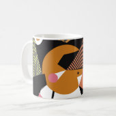 Abstract modern triangles background pattern illus kaffeetasse (Vorderseite Links)