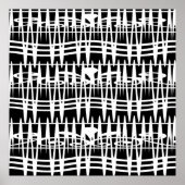 abstract modernist geometric line art poster (Vorne)
