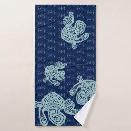 Abstract MONOGRAM Towel Badehandtuch