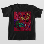 Abstract Moon Galaxy Art T-Shirt (Ablage )