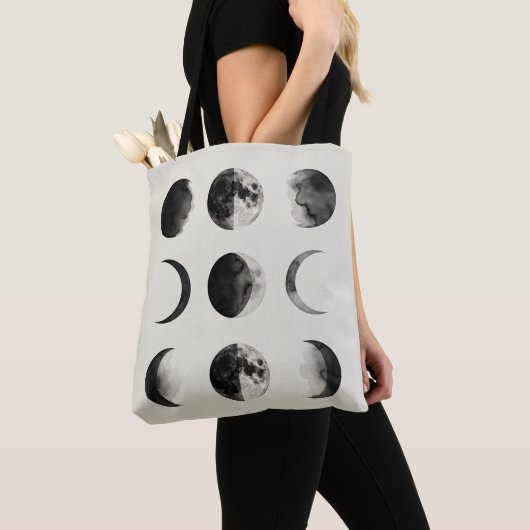 Abstract Moon Phases Wall Art Poster | Minimal Cel Tasche (Von Nahem)