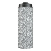 Abstract Mosaic Pattern | Diamond Prism Thermosbecher (Vorderseite)