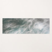 Abstract motion of sea, art photo yogamatte (Vorderseite (Horizontal))