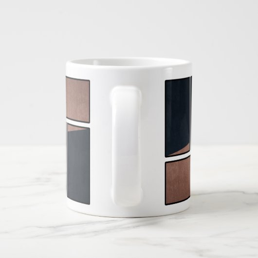 Abstract mug design Jumbo-Tasse (Rückseite)
