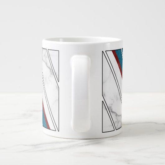 abstract mug design Jumbo-Tasse (Rückseite)