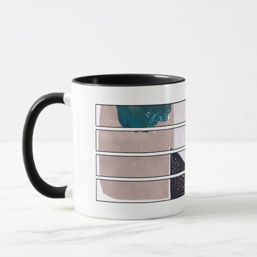 Abstract Mug Design Tasse (Links)