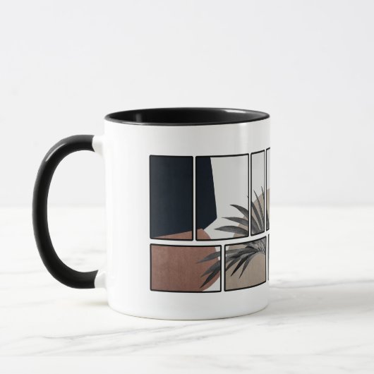 Abstract mug design tasse (Links)