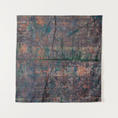 Abstract multicolor grunge background with abstrac wandteppich (Vorderseite (Horizontal))