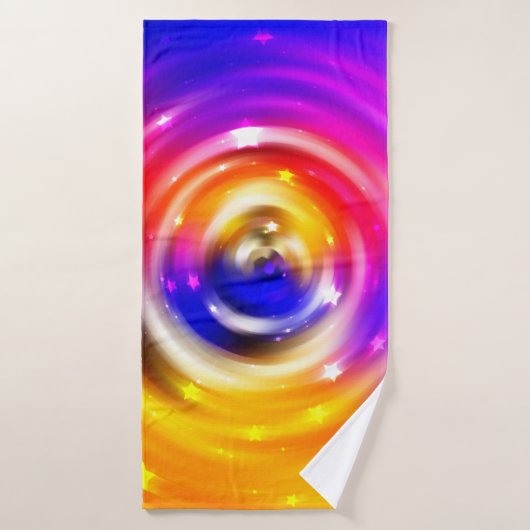 abstract multicolored background. brilliant circle badehandtuch (Badehandtuch)