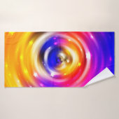 abstract multicolored background. brilliant circle badehandtuch (Badehandtuch)
