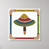 Abstract Mushroom Leinwanddruck (Vorderseite)