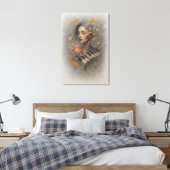 Abstract Music Art | Surreal Piano Leinwanddruck (Insitu (Schlafzimmer))