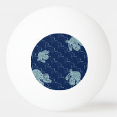 Abstract Name Pattern Tischtennisball (Vorderseite)