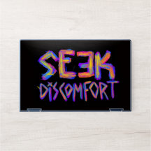 Abstract Neon Quote Laptop Skin