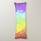 Abstract Neurogender Pride Flag Seitenschläferkissen (Rückseite (Vertikal))