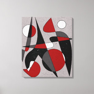 Abstract Nr. 106 Leinwanddruck