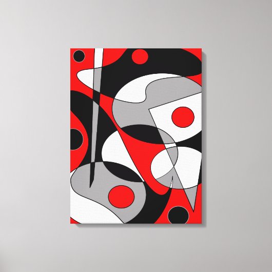 Abstract Nr. 184 Leinwanddruck (Vorderseite)