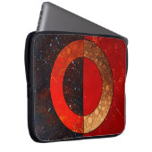 Abstract Nr. 199 Laptopschutzhülle (Vorne Rechts)