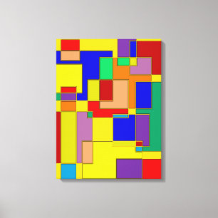 Abstract Nr. 26 Leinwanddruck