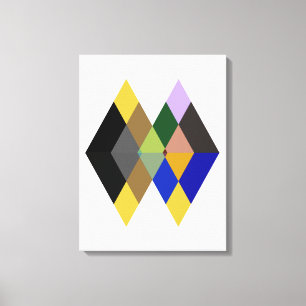 Abstract Nr. 712 Leinwanddruck