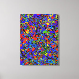 Abstract Nr. 738 Leinwanddruck