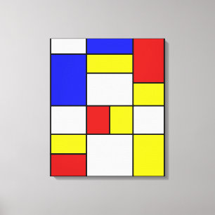 Abstract Nr. 756 Leinwanddruck