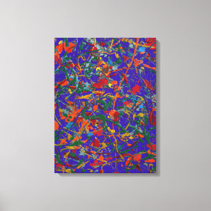 Abstract Nr. 817 Leinwanddruck