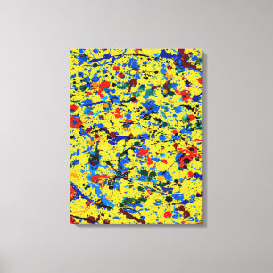 Abstract Nr. 907 Leinwanddruck