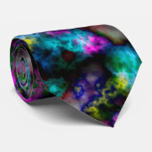 Abstract of Colour Clouds Tie Krawatte (Gerollt)