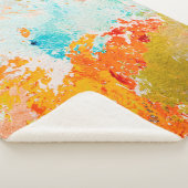 abstract oil paint texture on canvas, backgroundba sherpadecke (3/4)