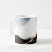 Abstract oil texture background. Paint on canvas. Kaffeetasse (Vorderseite Links)