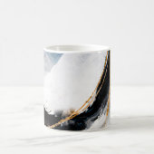 Abstract oil texture background. Paint on canvas. Kaffeetasse (Mittel)